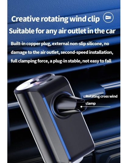 Arome City - Ultrasonic Smart Car Diffuser Mini - Aroma Diffuser