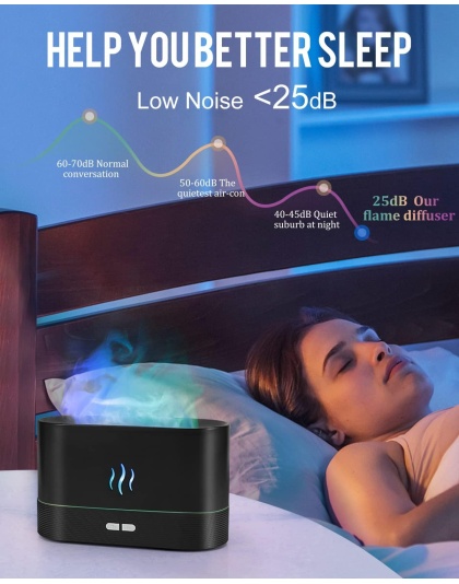 Flame Air Diffuser Humidifier